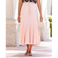 Crinkle Maxi Skirt