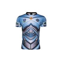 cronulla sharks nrl 2017 auckland 9s ss rugby shirt