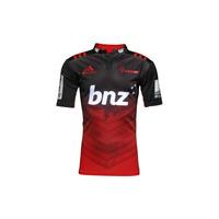 Crusaders 2017 Home Kids Super Rugby S/S Rugby Shirt