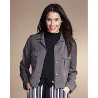 Cropped Utility Jacket