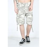 Cross Hatch Mens Camouflage Side Pocket Cargo Shorts