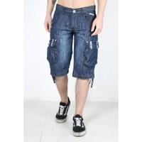 Cross Hatch Mens Three Quarter Players 16 Cargo Shorts