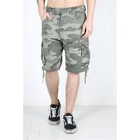 Cross Hatch Mens Camouflage Side Pocket Cargo Shorts