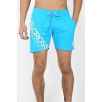 Cross Hatch Back Pocket Swim Short