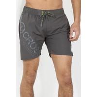 Cross Hatch Back Pocket Swim Short