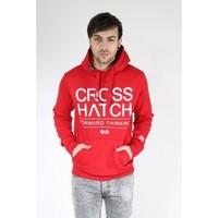 Cross Hatch Mens Wilbur PKB Fleece Hooded Sweatshirt