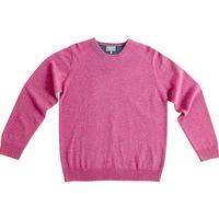 Crewneck Lambswool Jumper, Raspberry, Size XXL, Lambswool