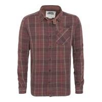 Crusader Check Long Sleeve Shirt Conker
