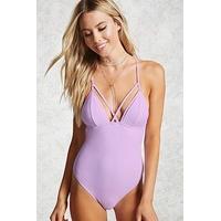 Crisscross One-Piece Swimsuit