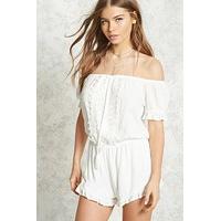 Crochet Ruffle Playsuit