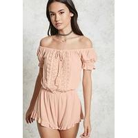 Crochet Ruffle Playsuit