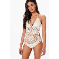 Crochet Bodysuit - white