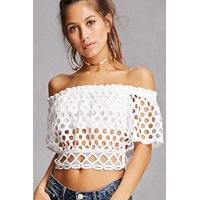 crochet off the shoulder top