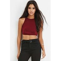 Crisscross-Back Cropped Cami