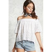 Crochet Off-the-Shoulder Top