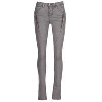 cream bibiana twill womens jeans in grey