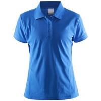 craft shirt pique classic womens t shirt in blue