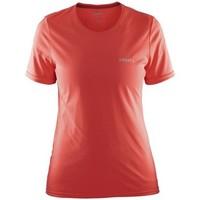 craft mind ss tee w womens t shirt in red