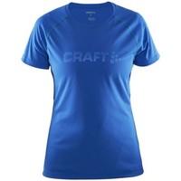 craft prime ss tee w womens t shirt in blue