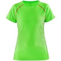 craft prime ss tee w womens t shirt in green