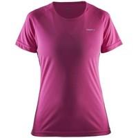 craft prime tee w womens t shirt in pink