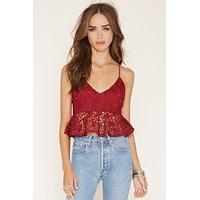 Crochet Peplum Cami