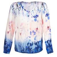 Cream PILI women\'s Tunic dress in blue
