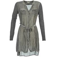 cream mindy womens tunic dress in grey