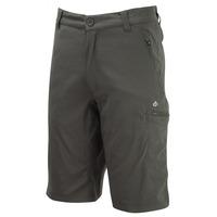 craghoppers kiwi pro long mens shorts dark khaki 36in