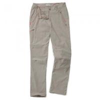 CRAGHOPPERS NOSILIFE WOMENS PRO TROUSERS LONG MUSHROOM (SIZE 16)