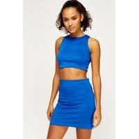 crop top and skirt set