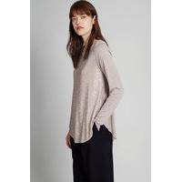 Crystalline Jersey Long Sleeves T-Shirt