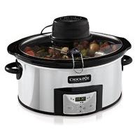 Crock-Pot 5.7 Litre Digital Slow Cooker with Auto-Stir in Stainless Steel