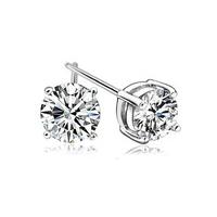 crystal stud earrings 2 colours