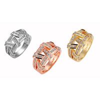 Criss Cross Ring - 3 Colours