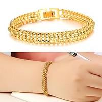 Creative Valentine\'s Day Plating Ms 18 K Gold Bracelet Christmas Gifts