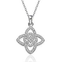 cremation jewelry 925 sterling silver star pave zircon pendant necklac ...