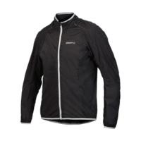 craft active bike light rain jacket black