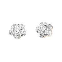 Crystal Glitz 9 Carat Gold Earrings