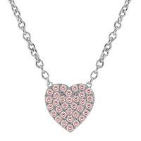 Crislu \'Miss CRISLU\' Heart Pave Necklace 9010069N13PI