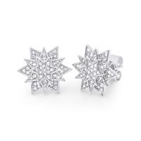 Crislu Ladies Starburst Earrings 9010431E00CZ