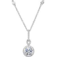 Crislu Ladies Brilliant White Necklace 9010172N16CZ