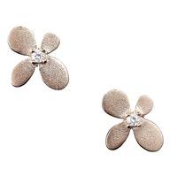 Crislu Ladies Simple Flower Earrings 8010029E00CZ