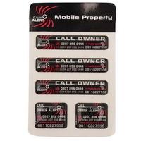 Cram Alert Alert Mobile Property Stickers