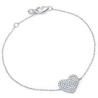 Crislu Simply Pave Heart Bracelet 9010442B70CZ