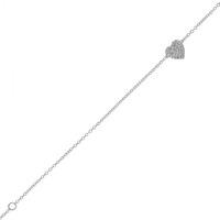 crislu miss crislu heart pave bracelet 9010069b60cz