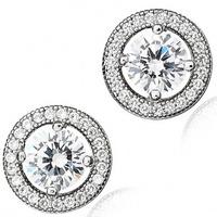 crislu ladies micro pave brilliant earrings 909518e00cz