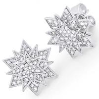 Crislu Ladies Starburst Earrings 9010431E00CZ