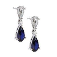 Crislu Crislu Cubic Zirconia Teardrop Earrings