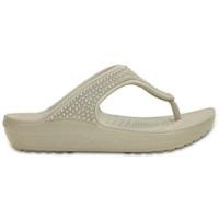 Crocs Sloane Diamante Flip platinum